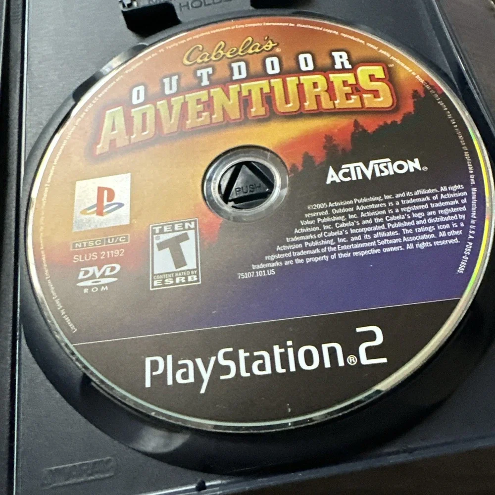 Cabela's Outdoor Adventures (Sony PlayStation 2, 2005) PS2 With Manual‎